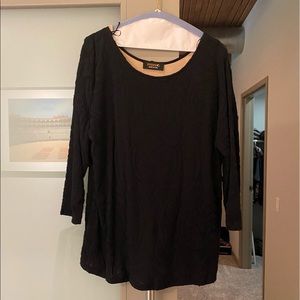LIKE NEW black top size 1x